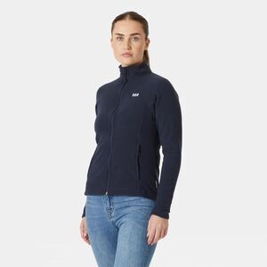 Helly Hansen Daybreaker Fleece Jacket Womens Size XL Navy Blue Polartec Full Zip